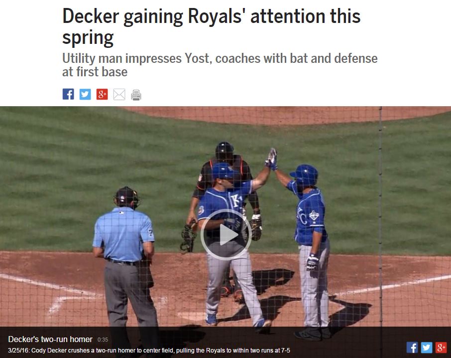 An MLB.com article says <a href=