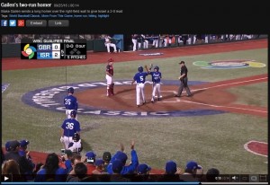 Blake Gailen's 2-run shot in the final game of the 2016 WBC qualifiers put Israel in the lead for good (click to see video)